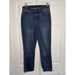 Judy Blue Relaxed Fit Jeans Womens Size 7/28 Blue Dark Wash Denim JB82325DK